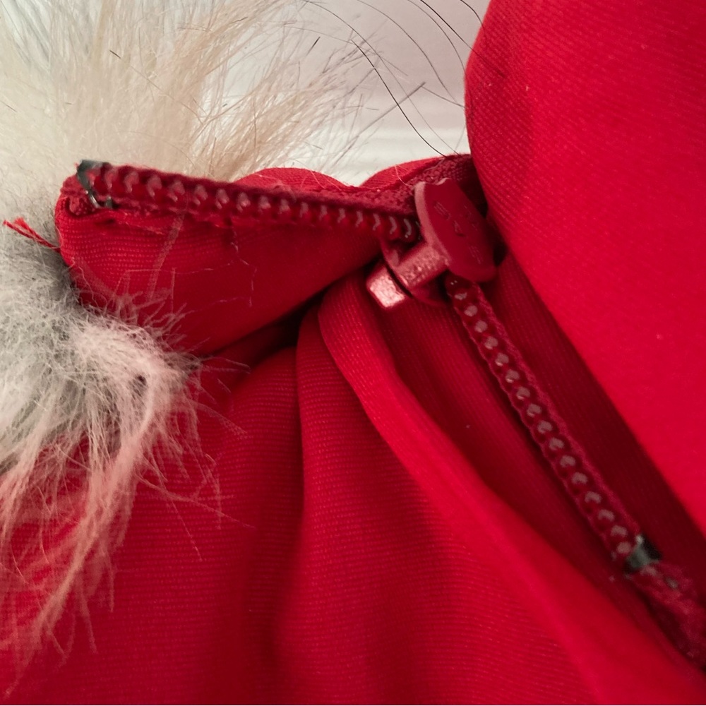 Warm Red Winter Coat EUC - Picture 10 of 12